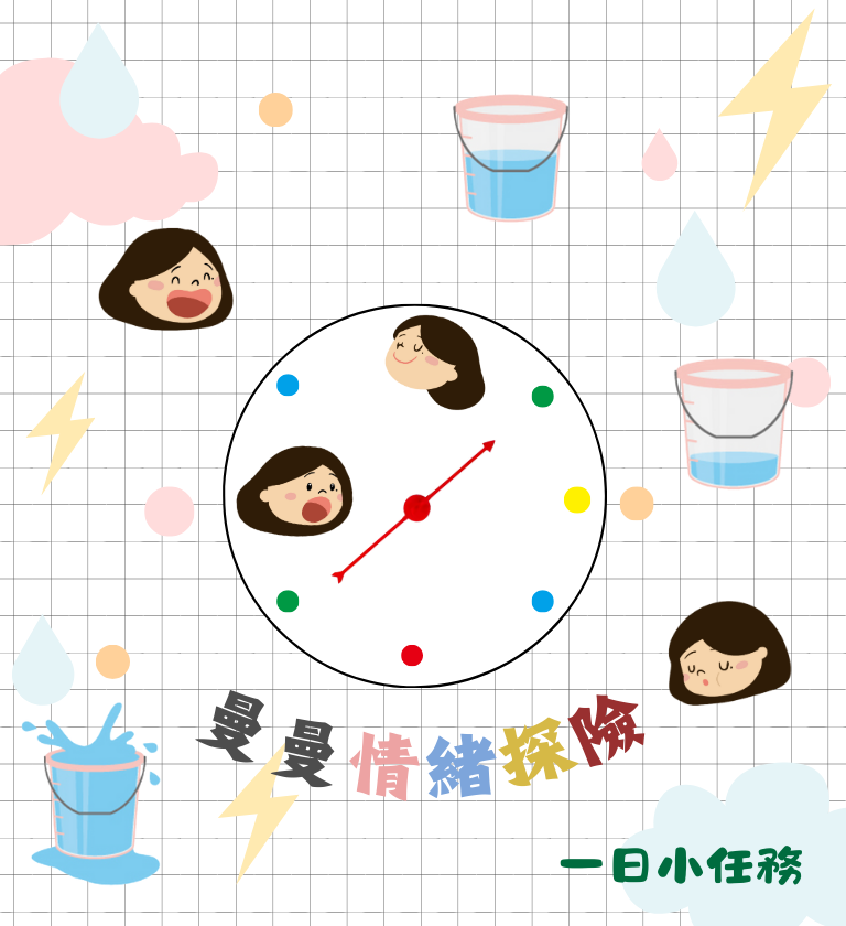 一日小任務✨陪你慢慢認識情緒，抽曼曼情緒探險材料包
