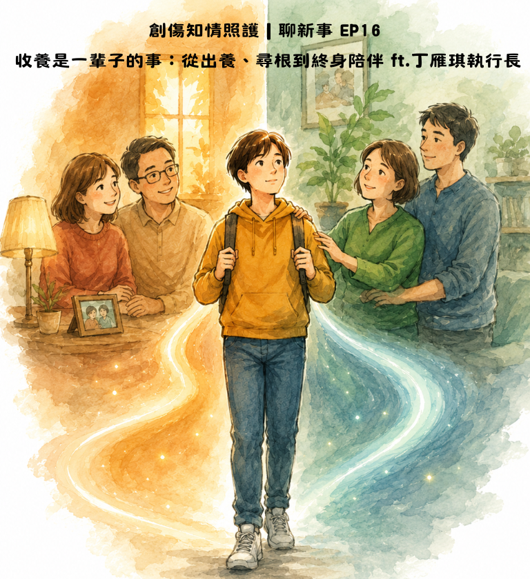202607_聊新事EP16收養是一輩子的事：從出養、尋根到終身陪伴ft.丁雁琪執行長
